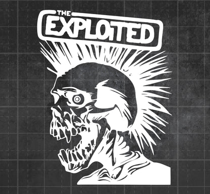 The Exploited (Skeleton) - Premium Vinyl Decal