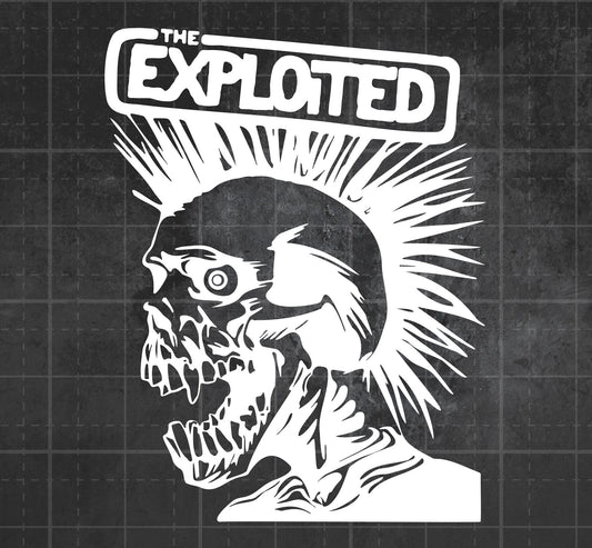 The Exploited (Skeleton) - Premium Vinyl Decal