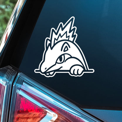 Pokemon (Typhlosion Peeker)- Premium Vinyl Decal