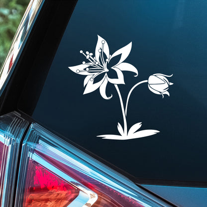 The Legend of Zelda (Breath of the Wild Flower) - Premium Vinyl Decal