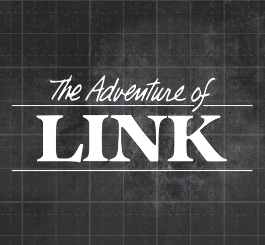 Zelda 2 Adventure of Link Logo - Premium Vinyl Decal