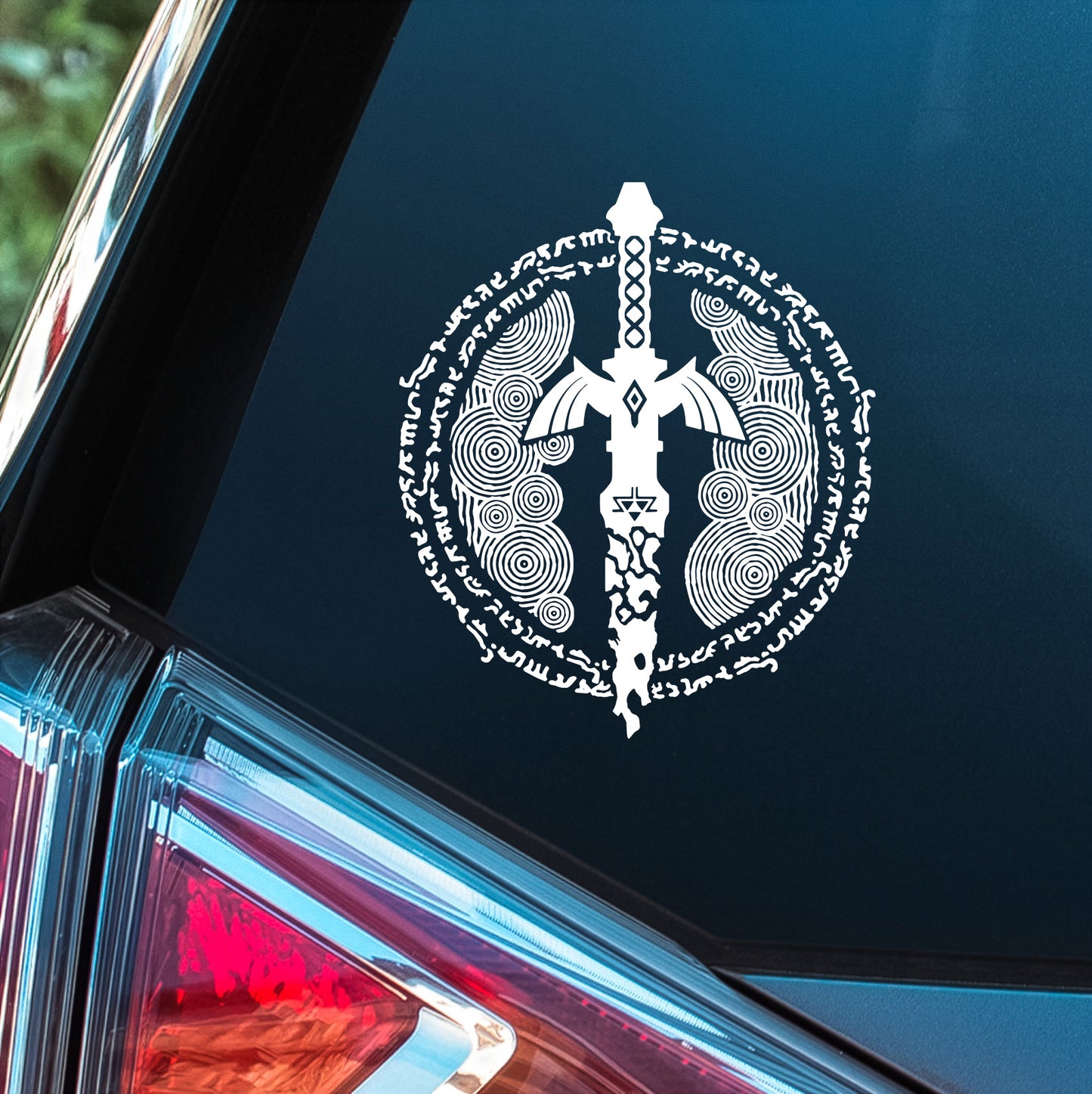 Zelda Tears of the Kingdom Logo (Large) - Premium Vinyl Decal