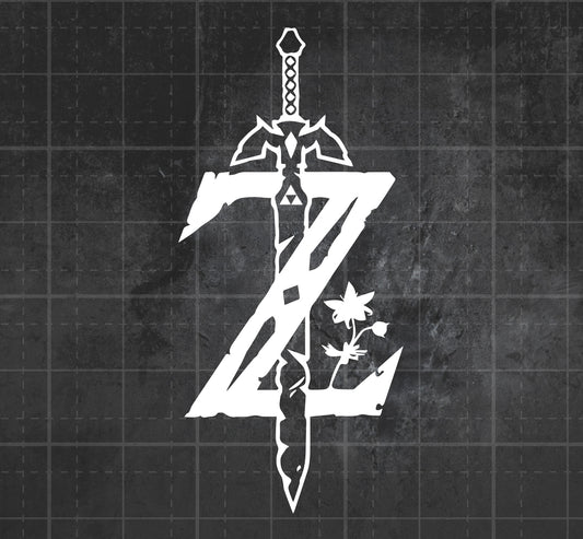 Zelda Sword - Premium Vinyl Decal