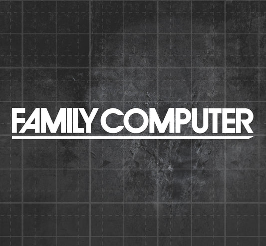 Family Computer - Premium Vinyl Decal