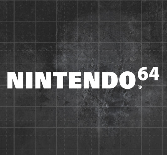 Nintendo 64 - Premium Vinyl Decal