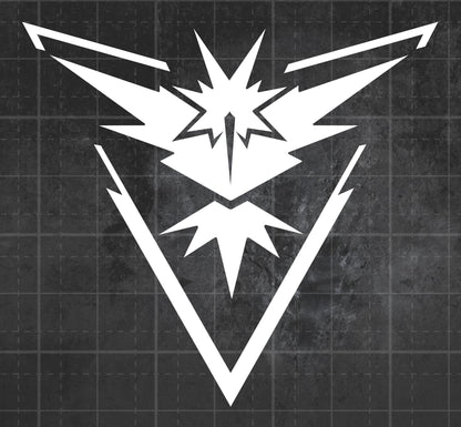 Pokemon Go (Team Instinct) - Premium Vinyl Decal
