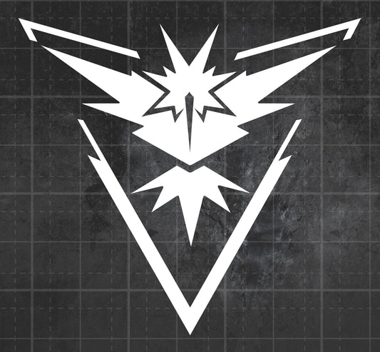 Pokemon Go (Team Instinct) - Premium Vinyl Decal