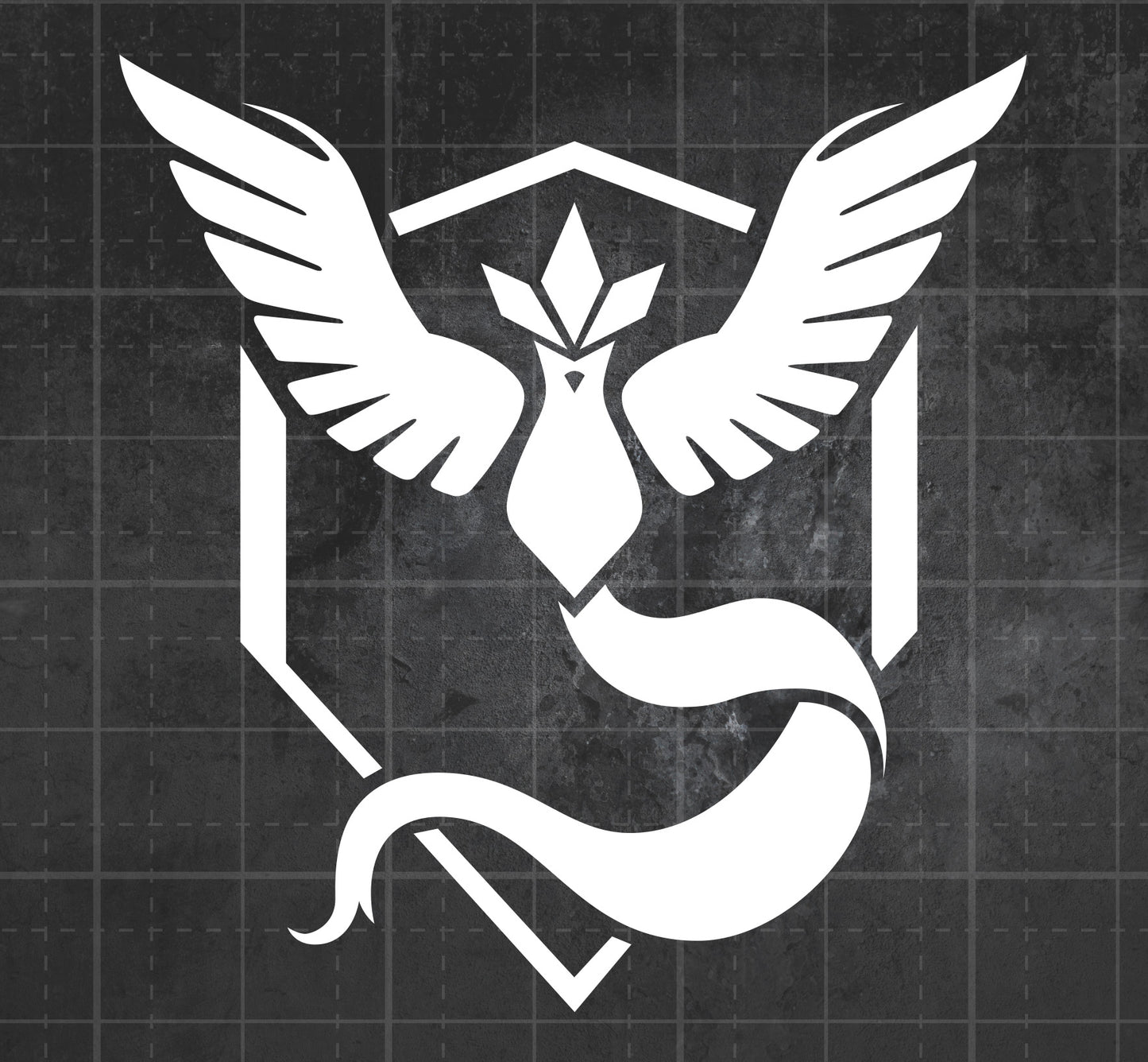 Pokemon Go (Team Mystic) - Premium Vinyl Decal