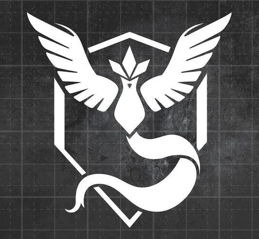 Pokemon Go (Team Mystic) - Premium Vinyl Decal
