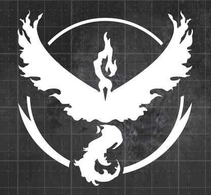 Pokemon Go (Team Valor) - Premium Vinyl Decal