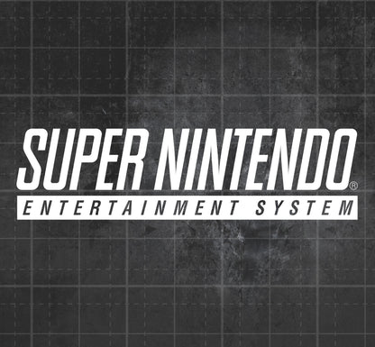 Super Nintendo Entertainment System - Premium Vinyl Decal