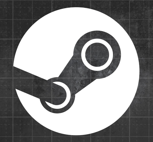 Steam Logo - Premium Vinyl Decal