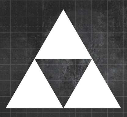 The Legend of Zelda Triforce - Premium Vinyl Decal